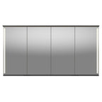 Linn Bad Sogn Speilskap med integrert belysning og stikk