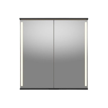 Linn Bad Sogn Speilskap med integrert belysning og stikk