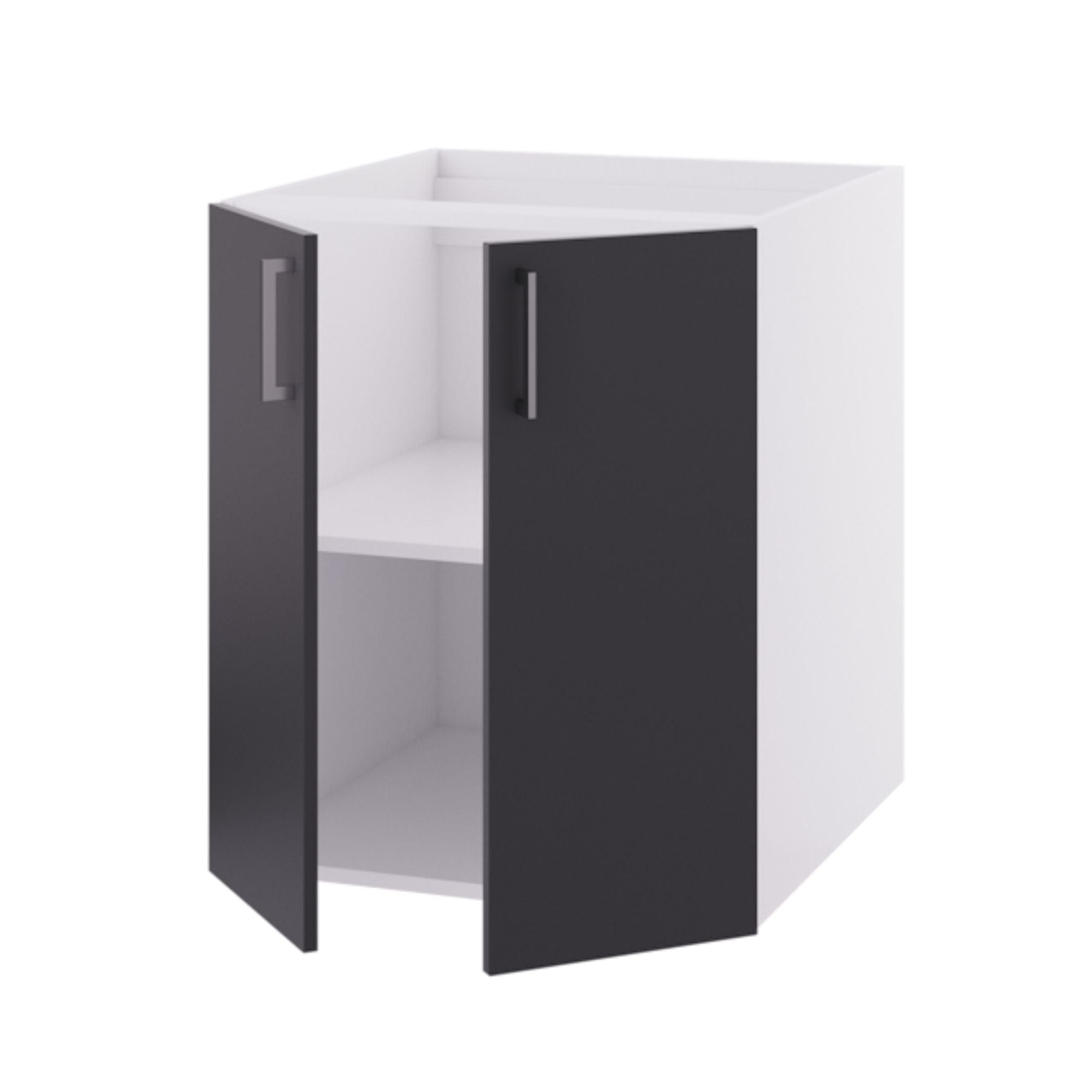 Linn Bad Underskap 2 dører for vaskerom Grå matt / 60cm Linn Bad Benkeskap vaskerom LB-730206R