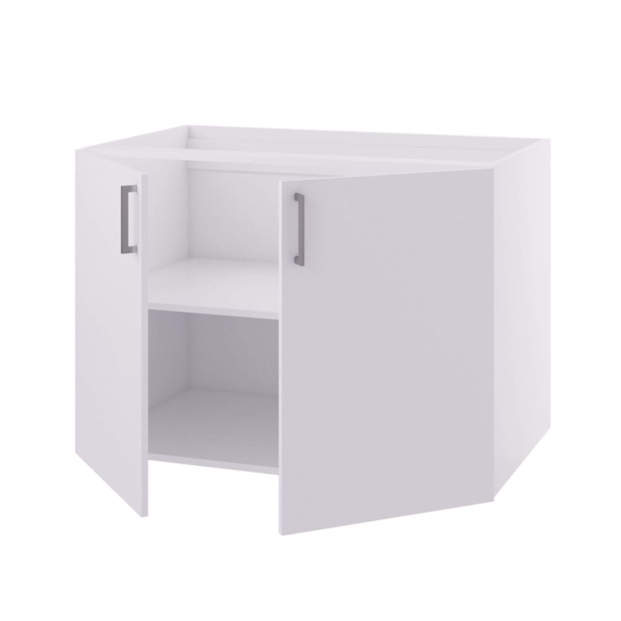 Linn Bad Underskap 2 dører for vaskerom Hvit matt / 100cm Linn Bad Benkeskap vaskerom LB-710210