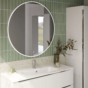 Linn Bad Vange Rund Speil