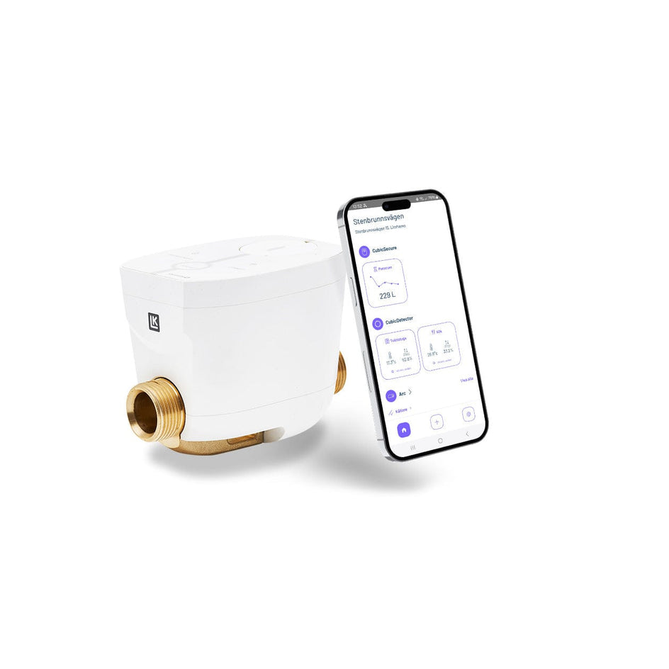 LK CubicSecure Smart Vannstopper LK Systems Lekkasjestopper LK-5052132