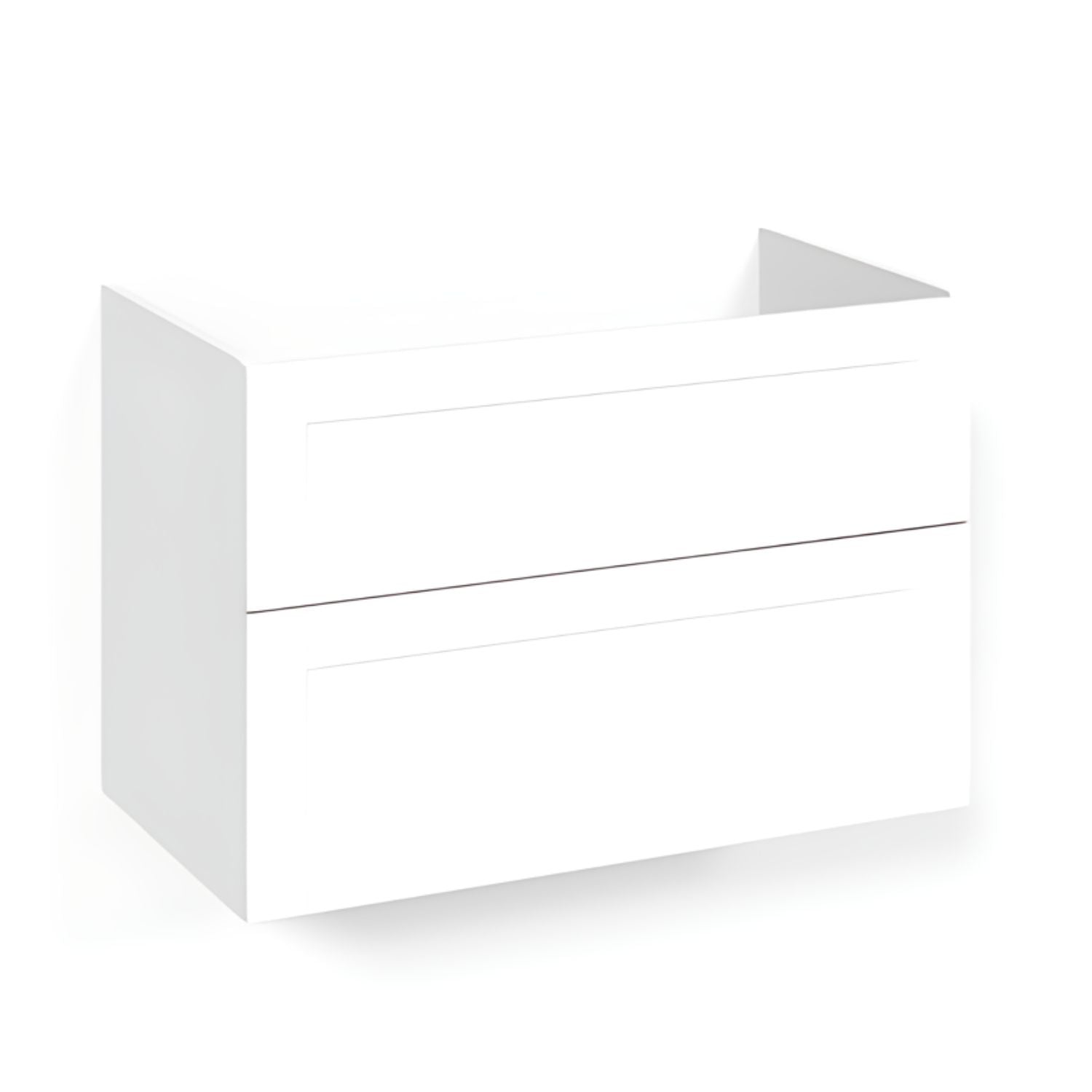 Macro Design CROWN Frame Underskap Hvit / 80cm Macro Design Sideskap bad GRO-FSK80VF