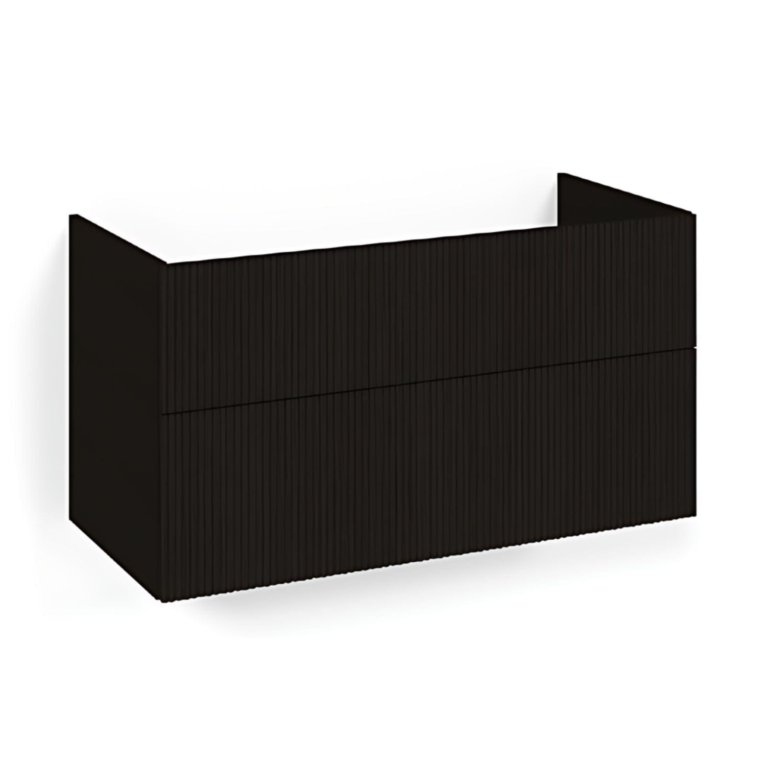 Macro Design CROWN Line Underskap Svart eik / 100cm / Line Macro Design Sideskap bad GRO-FSK100SL