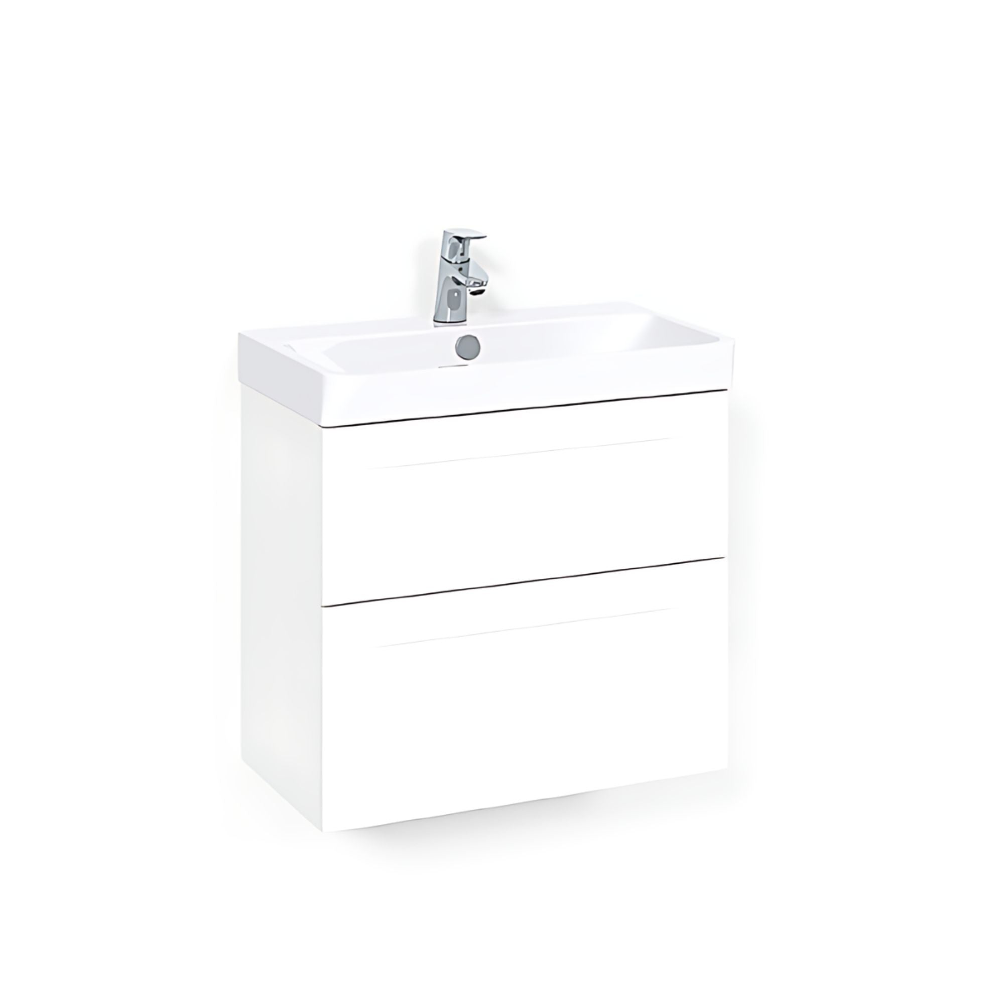 Macro Design Crown servantskap 450x350mm servant 60x35cm / Hvit / Frame Macro Design Servantskap BUN-FSK6035VFL