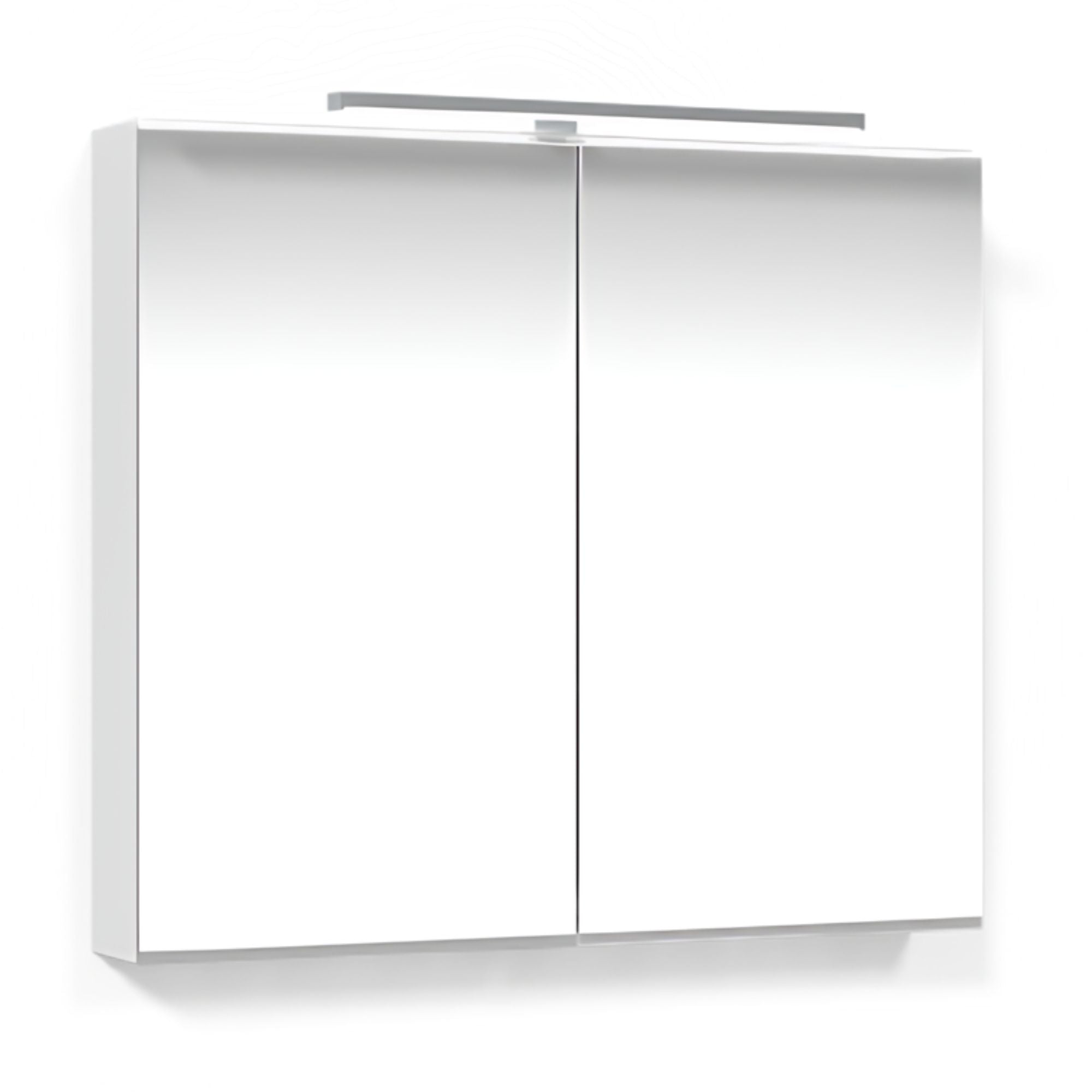 Macro Design CROWN Speilskap T-belysning med 2 dør Hvit / 80cm Macro Design Speilskap GRO-FCS80VBAL