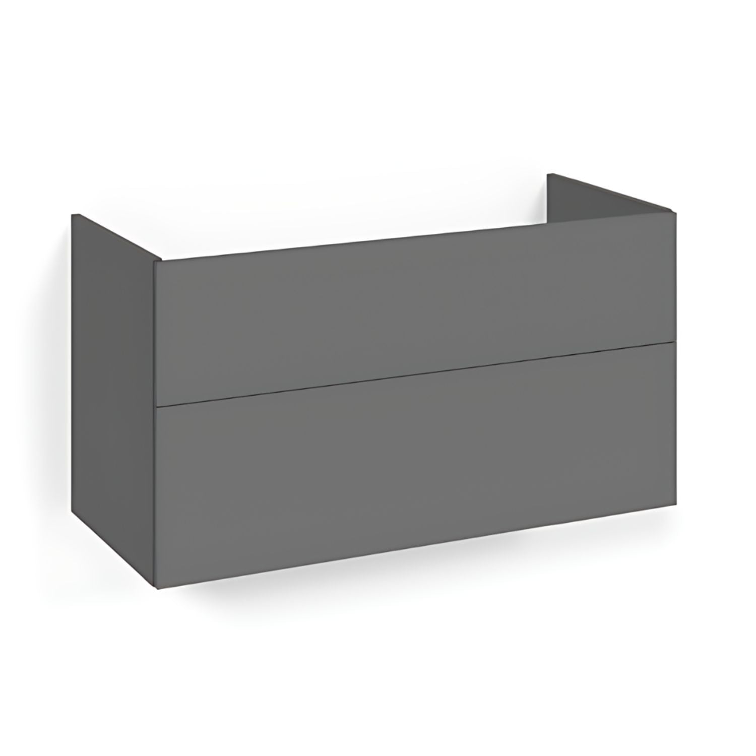 Macro Design CROWN Underskap Antrasitt / 100cm / Plain Macro Design Sideskap bad GRO-FSK100AP