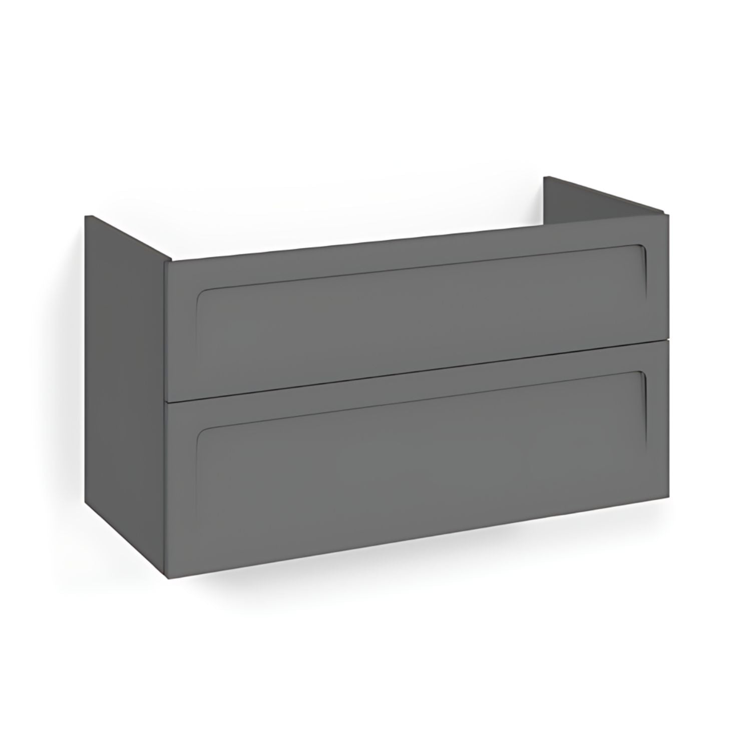 Macro Design CROWN Underskap Antrasitt / 100cm / Shape Macro Design Sideskap bad GRO-FSK100AS