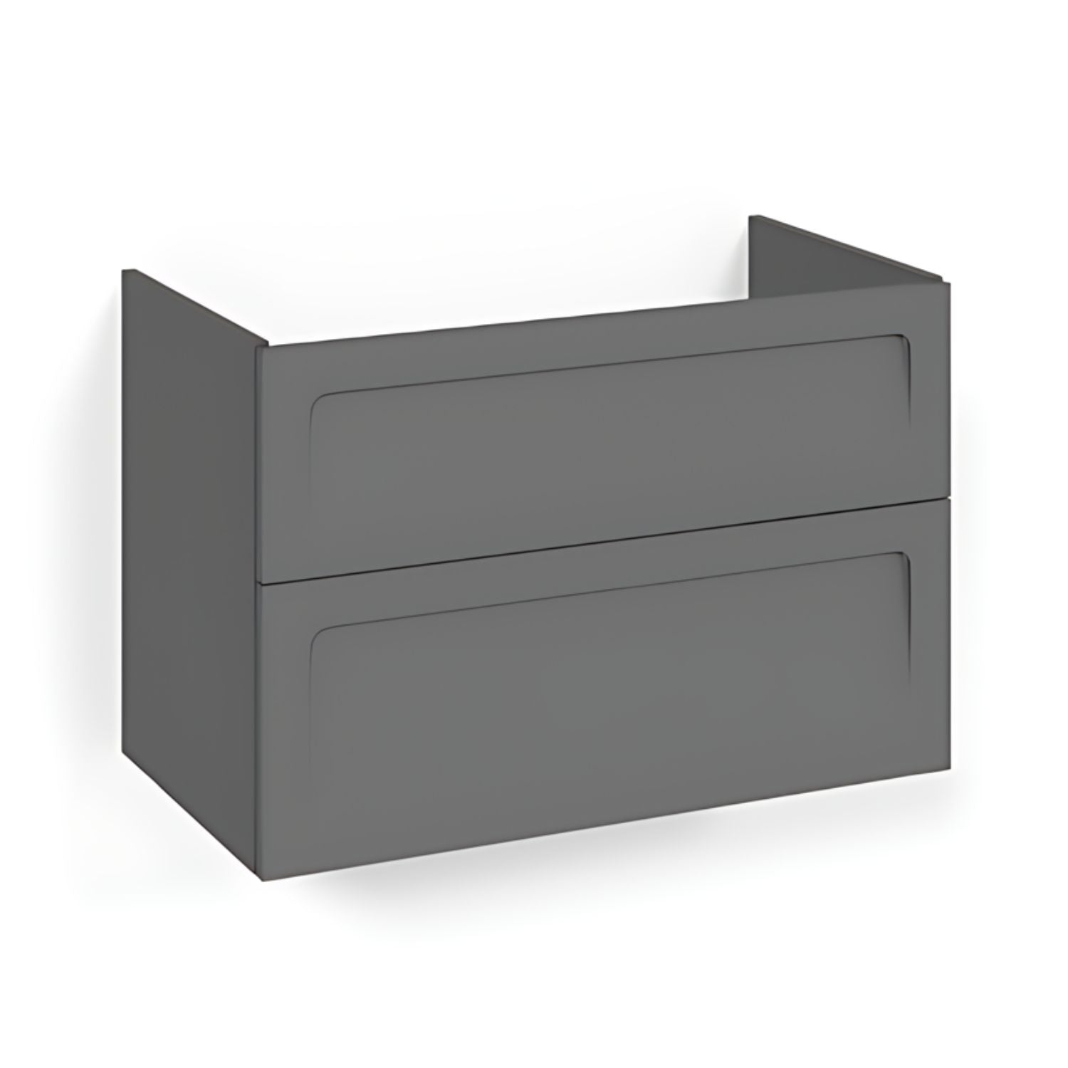 Macro Design CROWN Underskap Antrasitt / 80cm / Shape Macro Design Sideskap bad GRO-FSK80AS