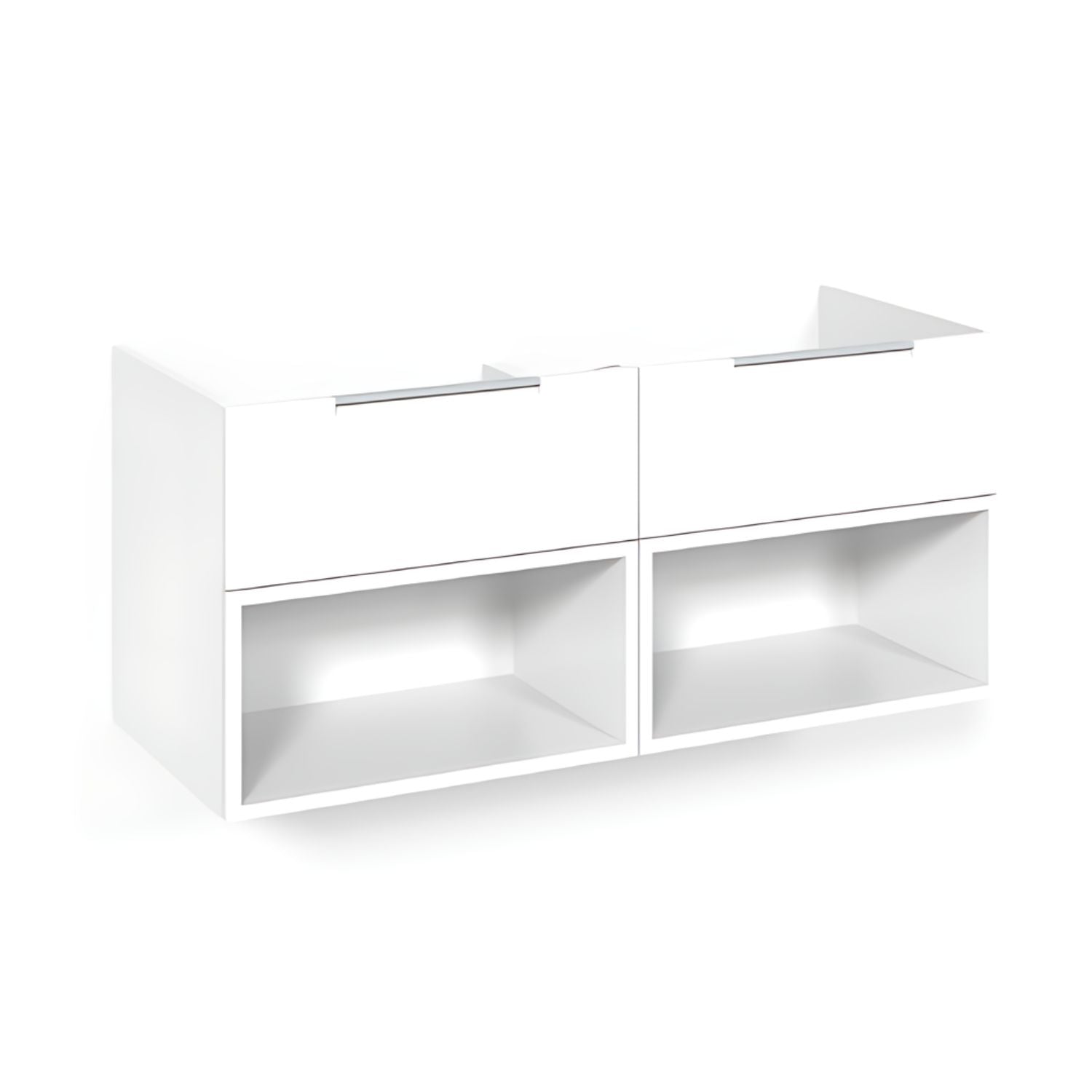 Macro Design CROWN Underskap Hvit / 120cm / Open-box Macro Design Sideskap bad GRO-FSK120VO