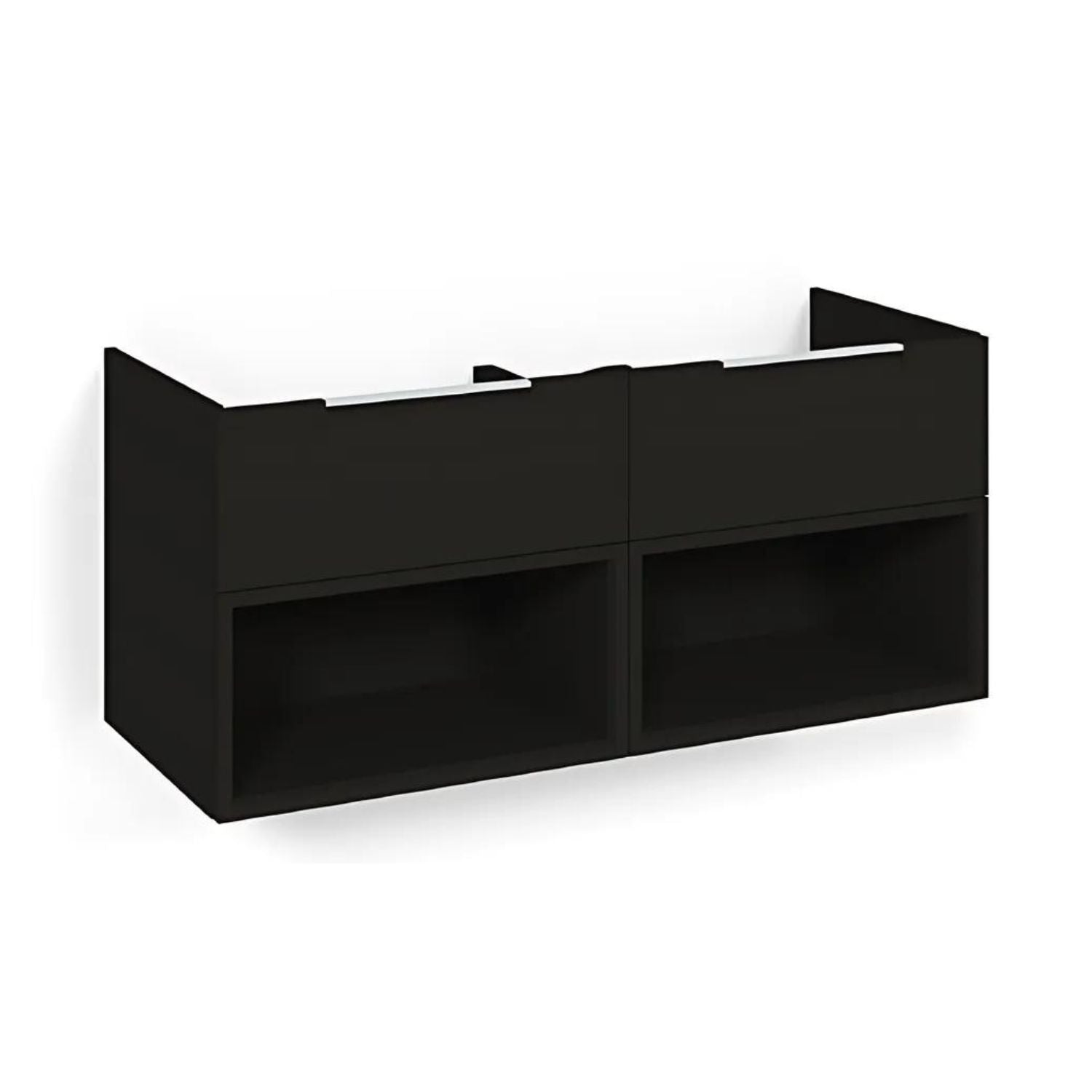 Macro Design CROWN Underskap Svart eik / 120cm / Open-box Macro Design Sideskap bad GRO-FSK120VSO