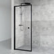 Macro Design Empire Dusjdør Svart matt / 78cm / Briljant linjeglass Macro Design Dusjdør BUN-DESKD78SLI