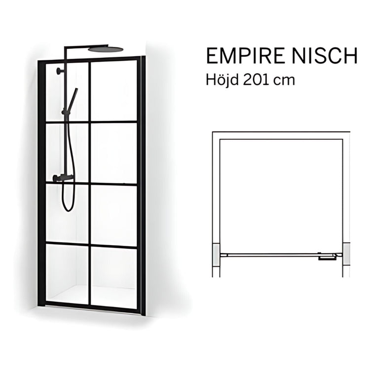 Macro Design Empire Nisjedusj - med Hvit profil