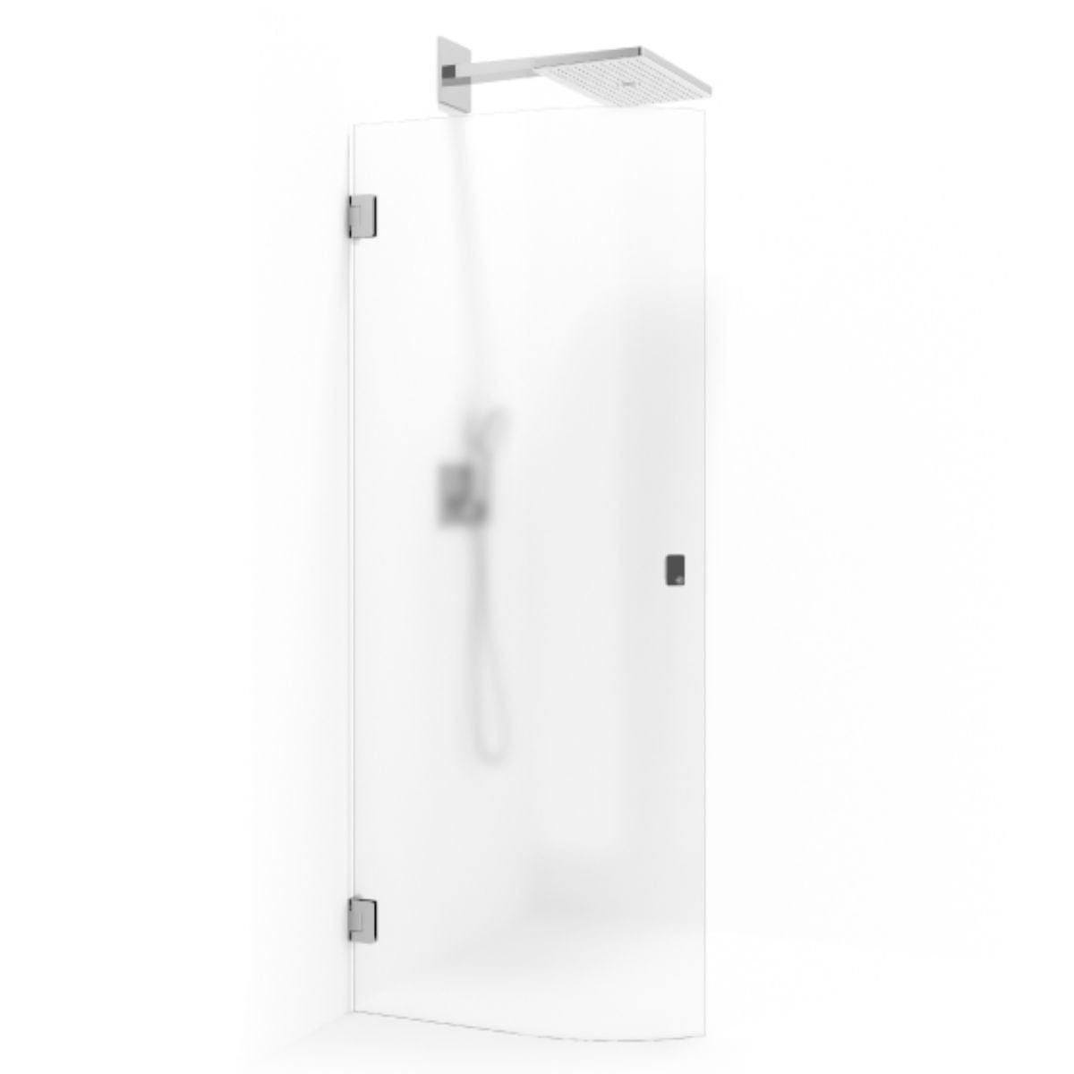 Macro Design Grace Dusjdør Rund B70-90cm Krom / 70cm / Briljant ice Macro Design Dusjdør GRO-DSLFCK70IC