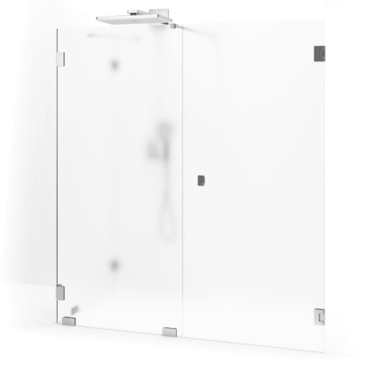 Macro Design Grace Dusjhjørne Spesial 11 Krom / Briljant ice glass Macro Design Dusjhjørne GRO-DSL11KICSPC