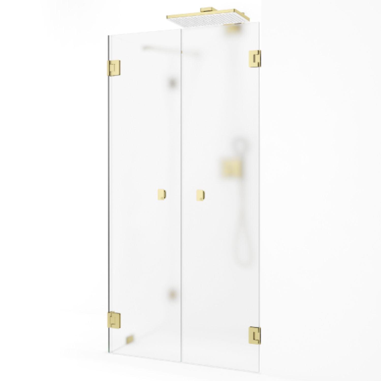 Macro Design Grace Dusjhjørne Spesial 15 Gull / Briljant ice glass Macro Design Dusjhjørne GRO-DSL15GICSPC