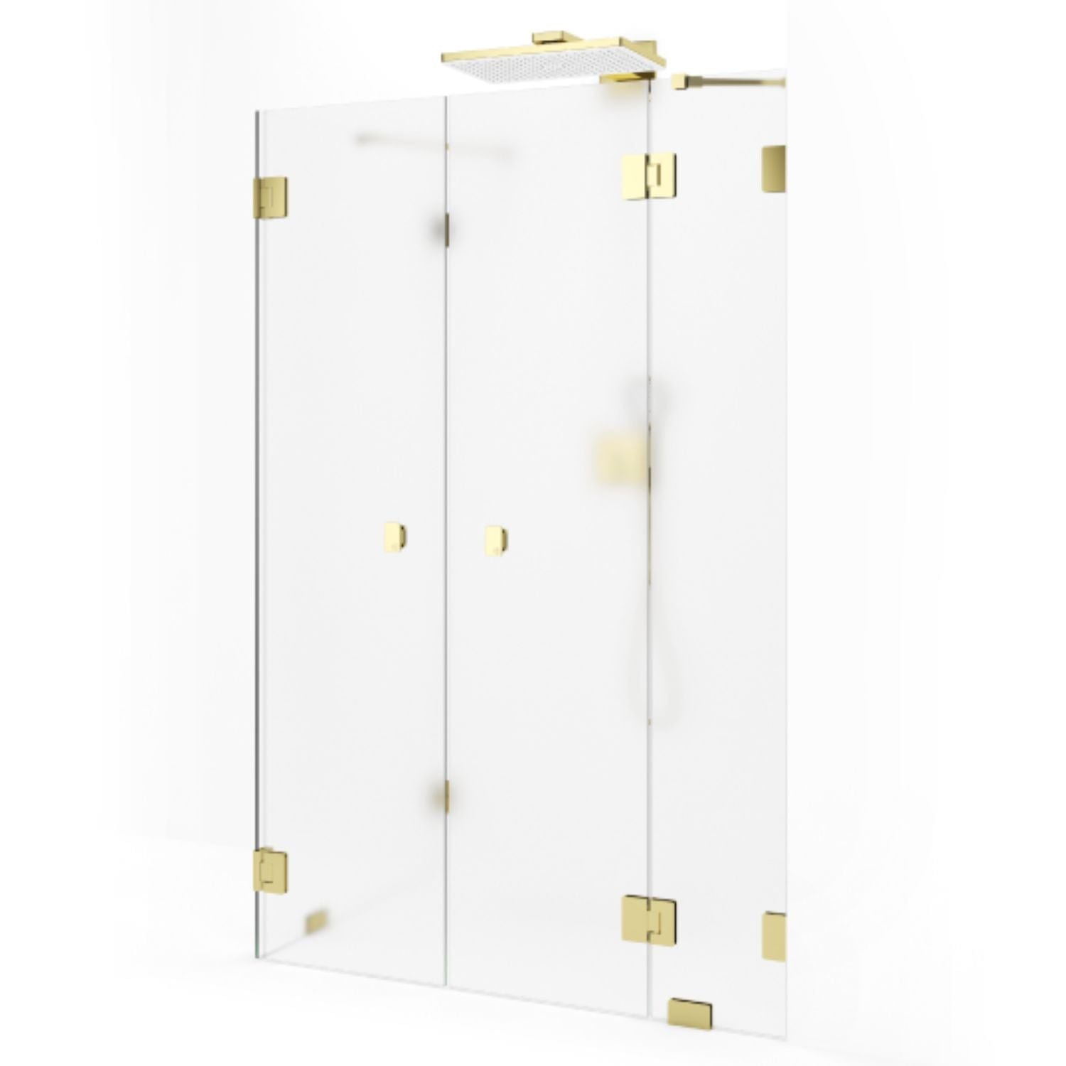 Macro Design Grace Dusjhjørne Spesial 16 Gull / Briljant ice glass Macro Design Dusjhjørne GRO-DSL16GICSPC