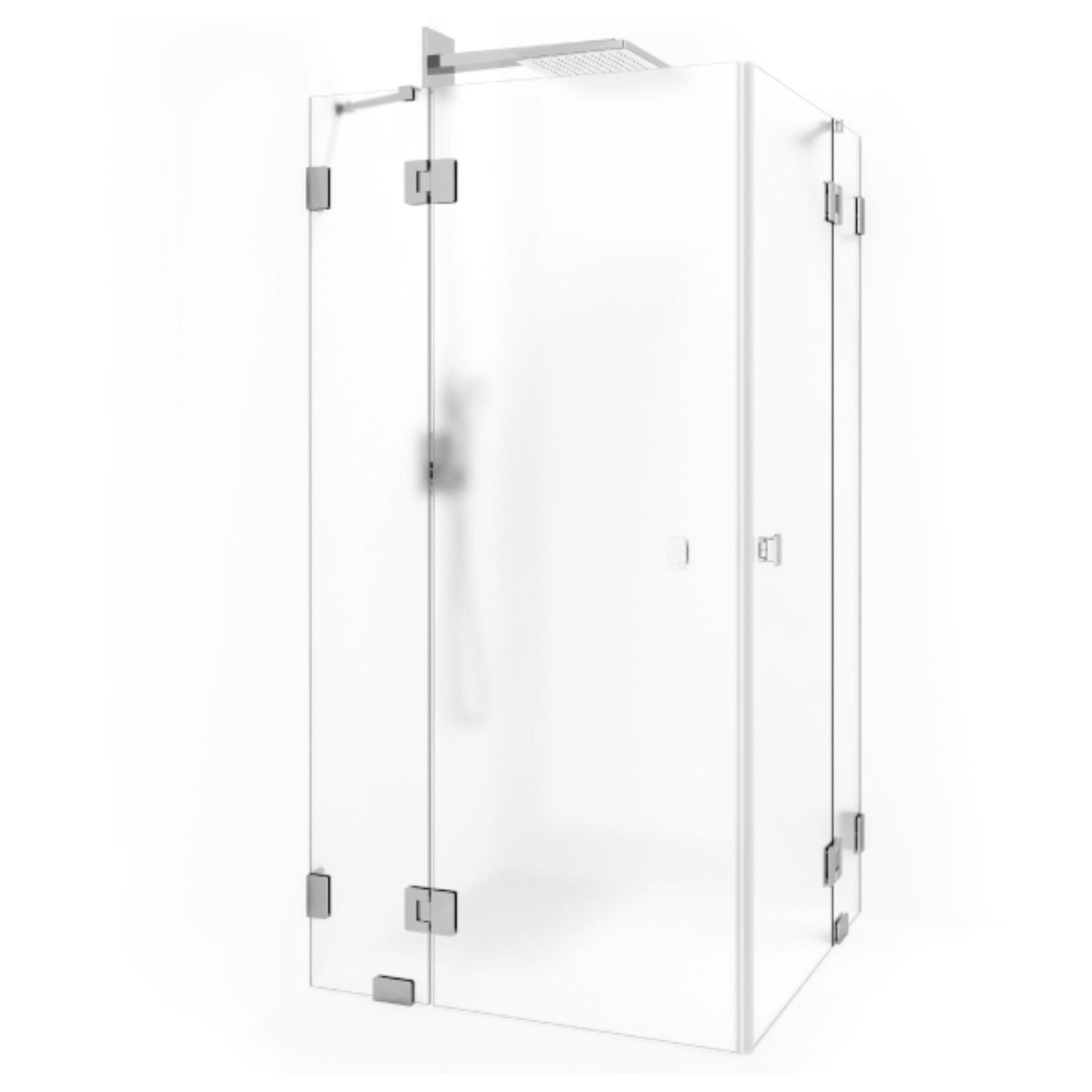 Macro Design Grace Dusjhjørne Spesial 2 Krom / Briljant ice glass Macro Design Dusjhjørne GRO-DSL2KICSPC