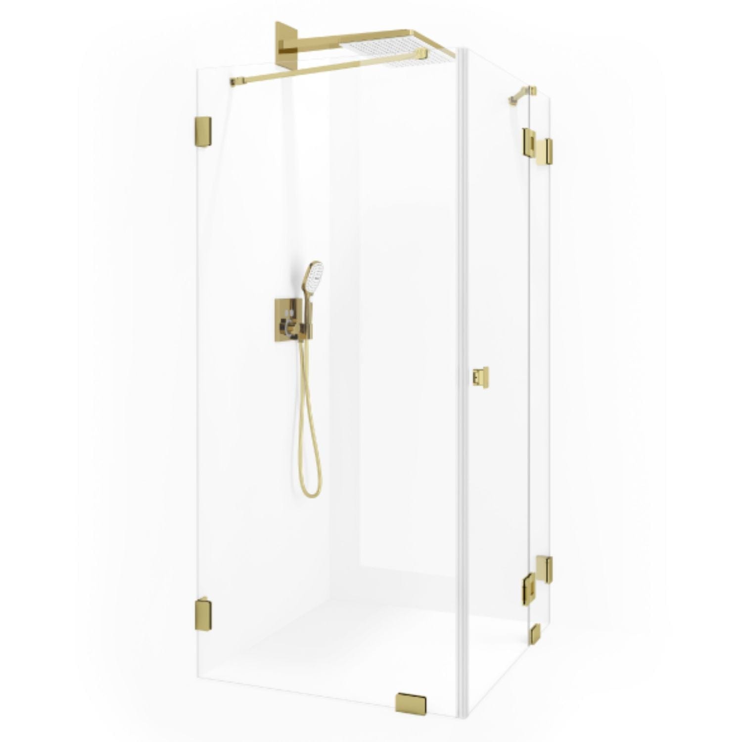 Macro Design Grace Dusjhjørne Spesial 3 Gull / Briljant glass Macro Design Dusjhjørne GRO-DSL3GKLSPC