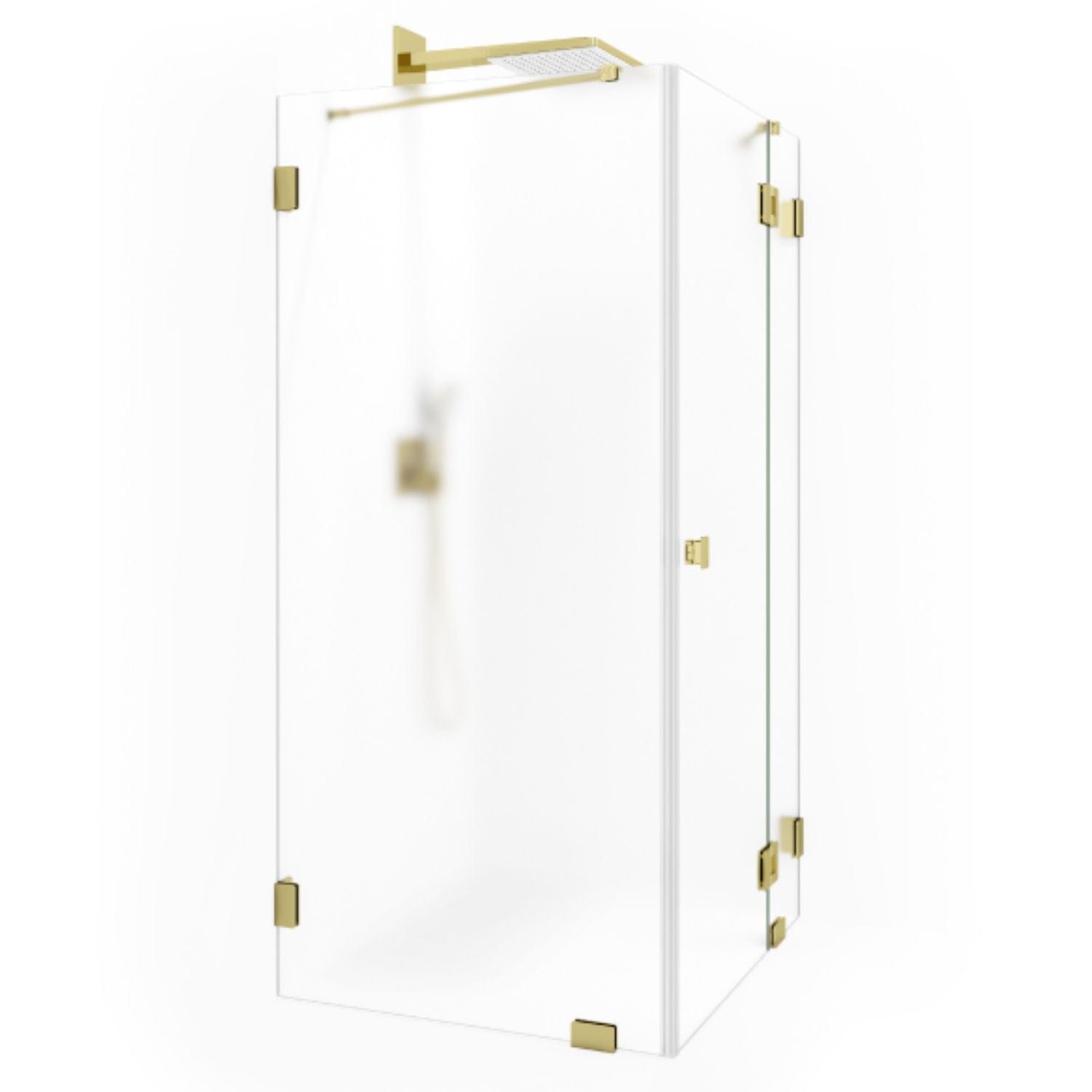 Macro Design Grace Dusjhjørne Spesial 3 Gull / Briljant ice glass Macro Design Dusjhjørne GRO-DSL3GICSPC