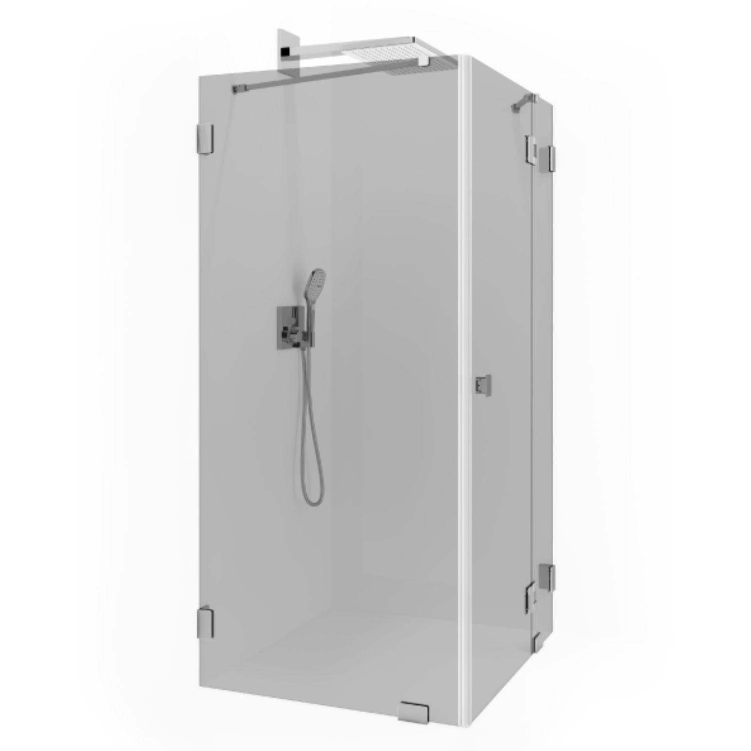 Macro Design Grace Dusjhjørne Spesial 3 Krom / Tonet glass Macro Design Dusjhjørne GRO-DSL3KTOSPC