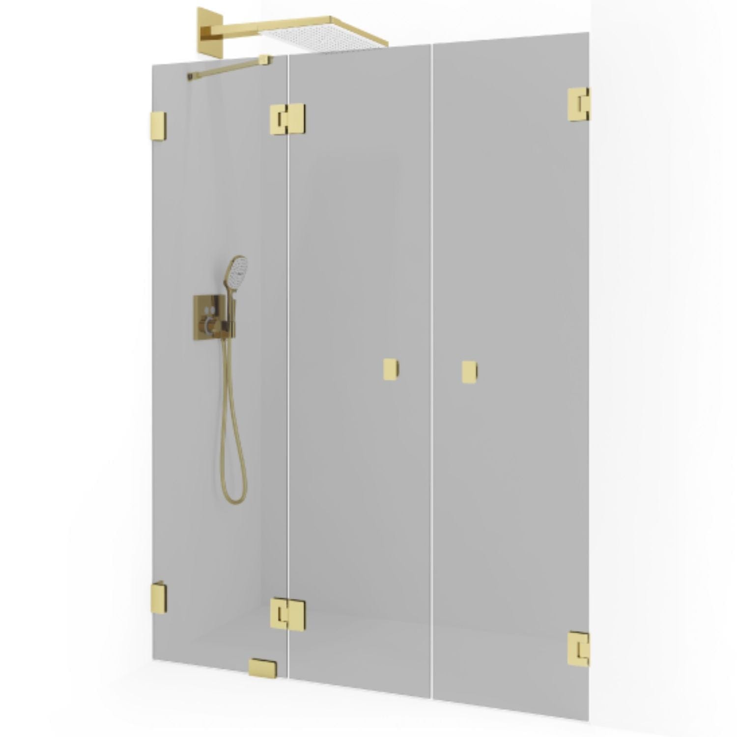 Macro Design Grace Nisjedusj Spesial 5 Gull / Tonet glass Macro Design Dusjvegg GRO-DSL5DTOSPC