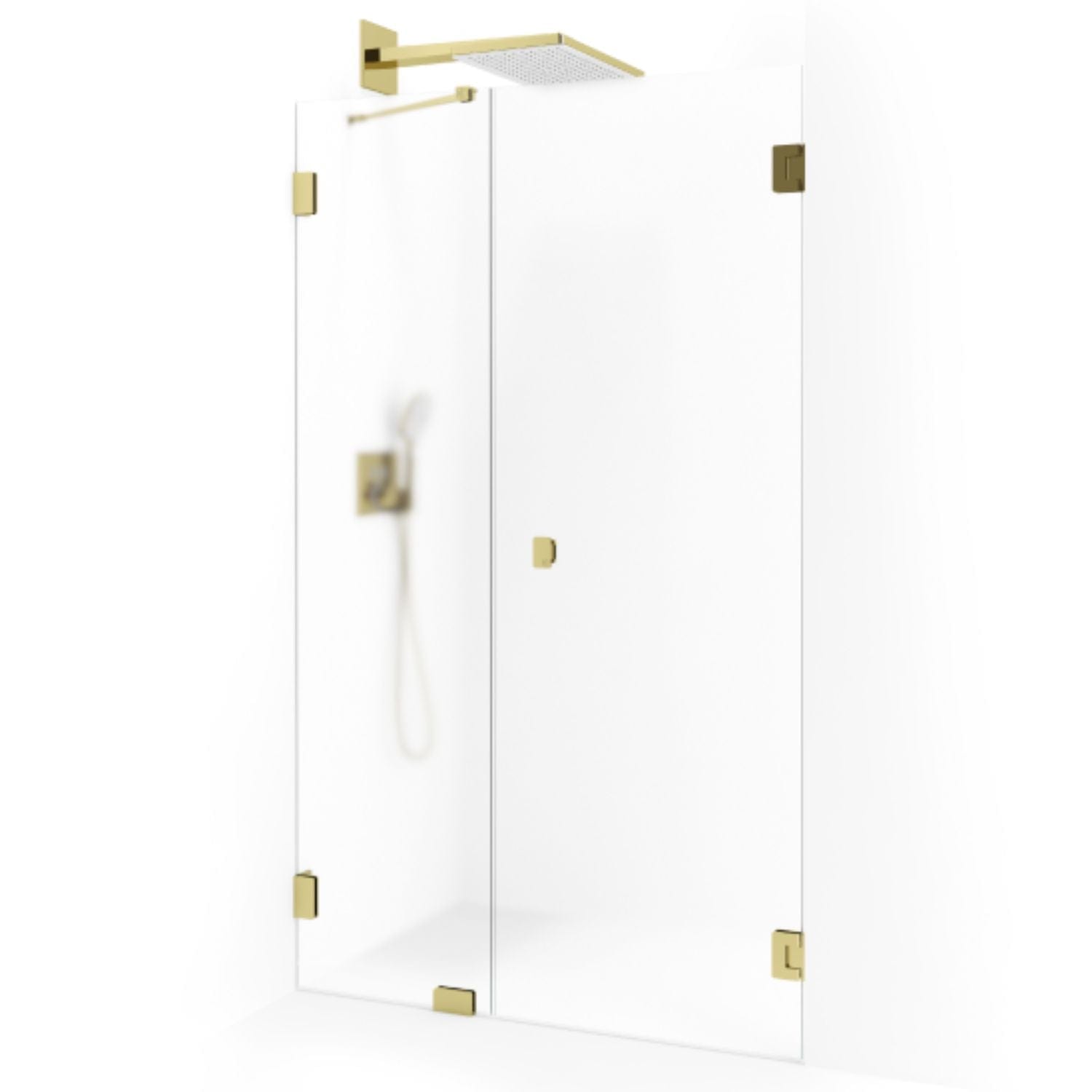 Macro Design Grace Nisjedusj Spesial 7 Gull / Briljant ice glass Macro Design Dusjvegg GRO-DSL7GICSPC