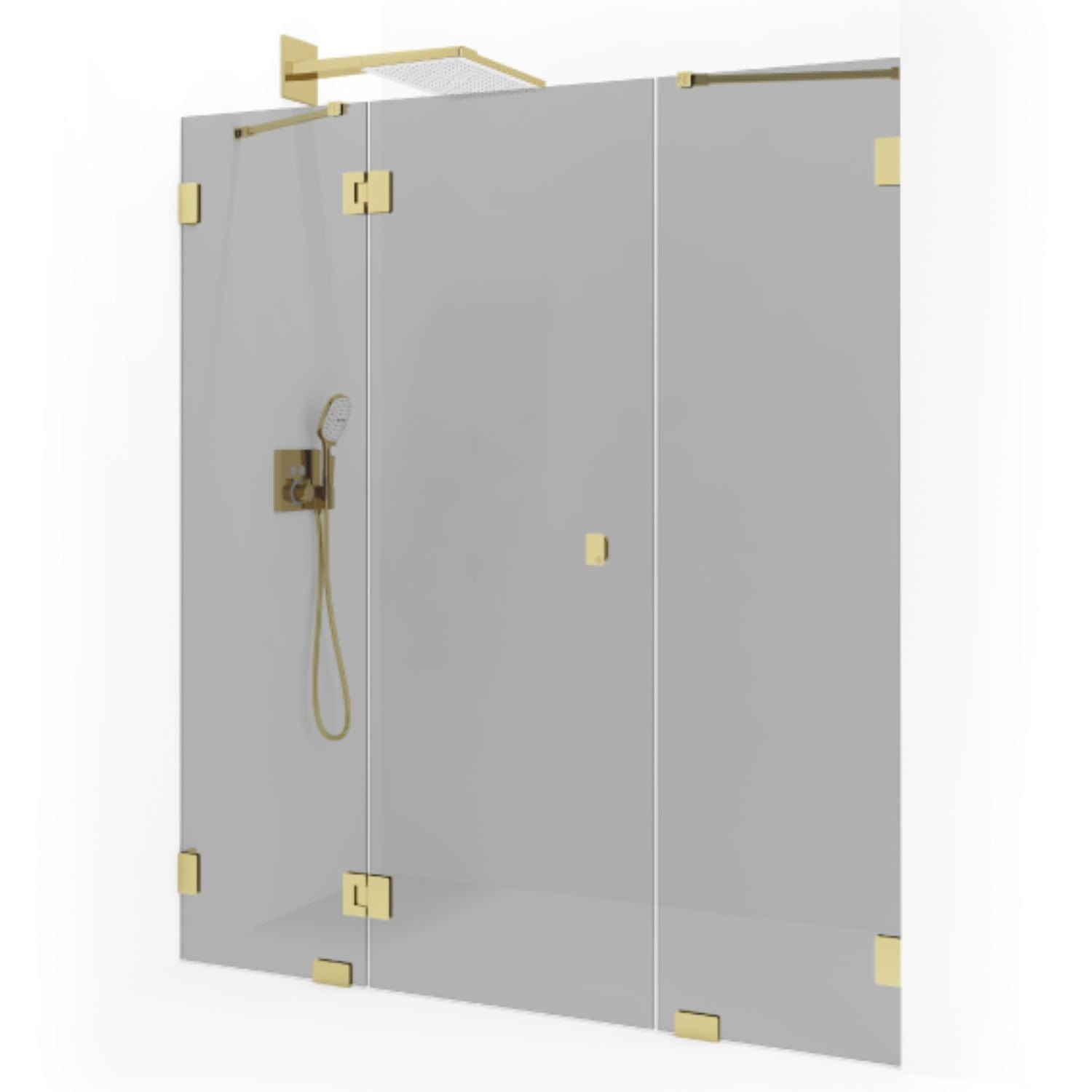 Macro Design Grace Nisjedusj Spesial 9 Gull / Tonet glass Macro Design Dusjnisje GRO-DSL9DTOSPC