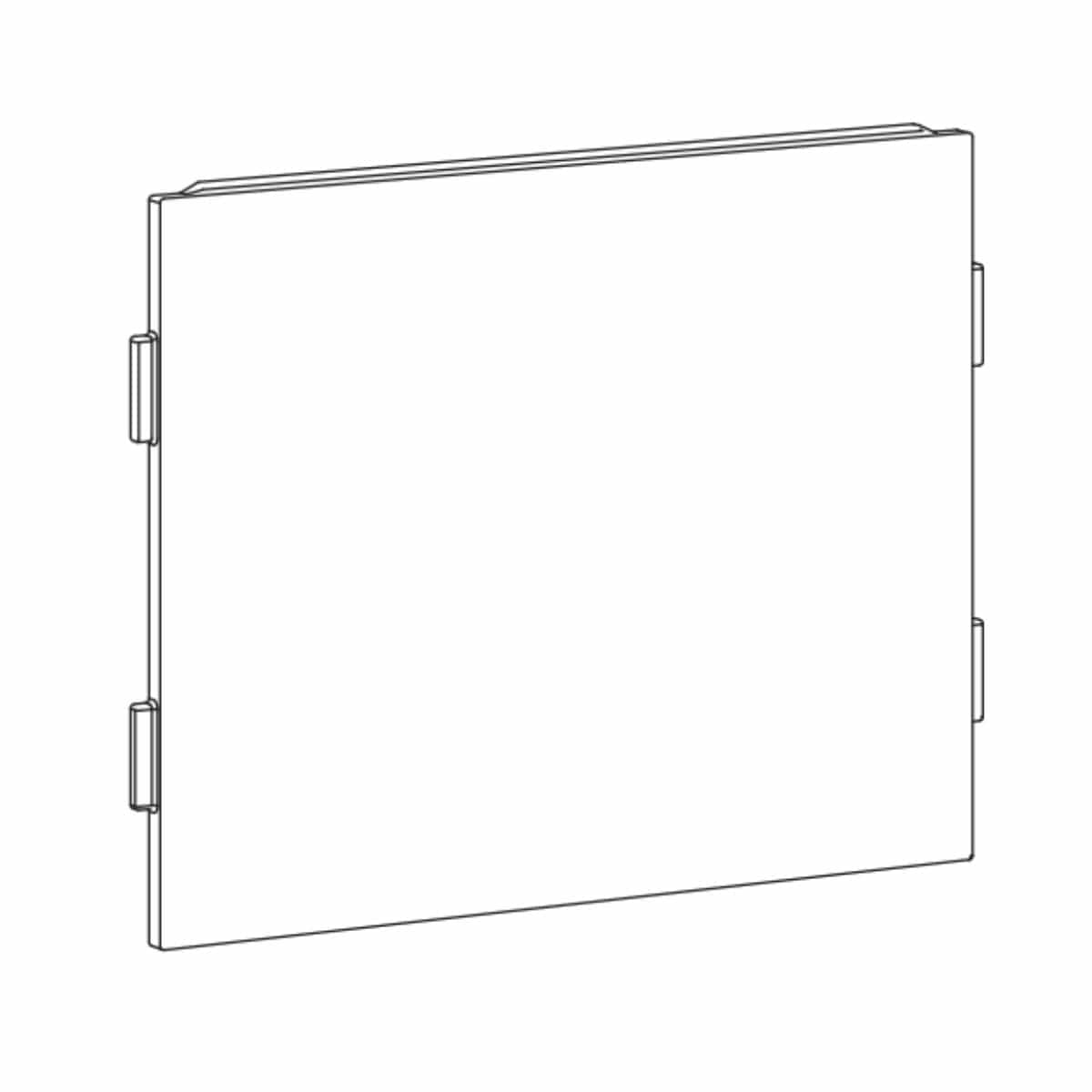 Macro Design Living Badekar Endepanel Hvit Macro Design Frittstående badekar