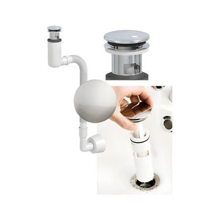 Macro Design Pop-up EasyClean vannlås med lokk