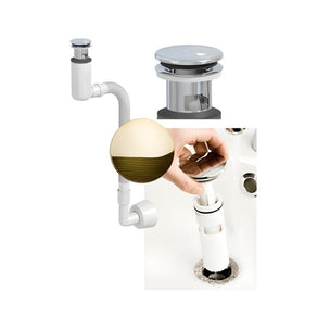 Macro Design Pop-up EasyClean vannlås med lokk