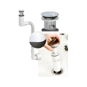 Macro Design Pop-up EasyClean vannlås med lokk