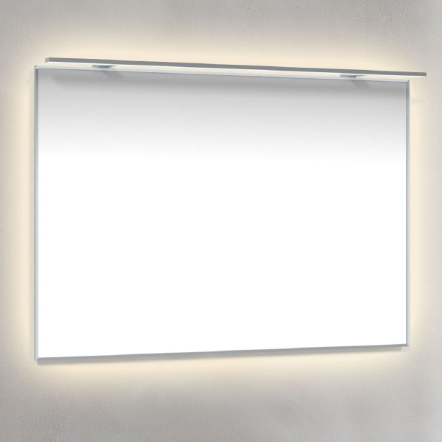 Macro Design Rammespeil Rampe-belysning LED - med Ambilight Krom / 100cm Macro Design Baderomsspeil BUN-IP10070AKRRL