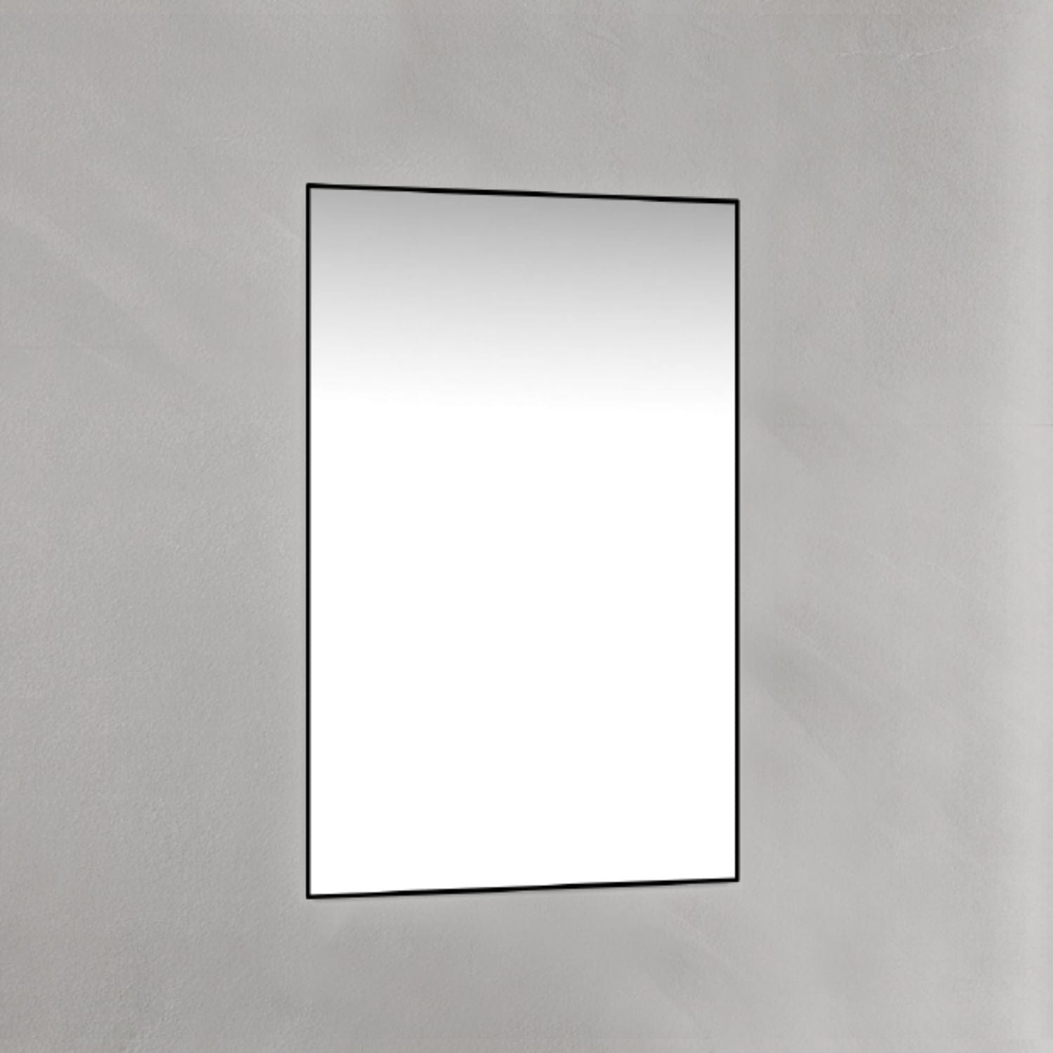 Macro Design Rammespeil Svart / 45cm Macro Design Baderomsspeil GRO-IP4570SR