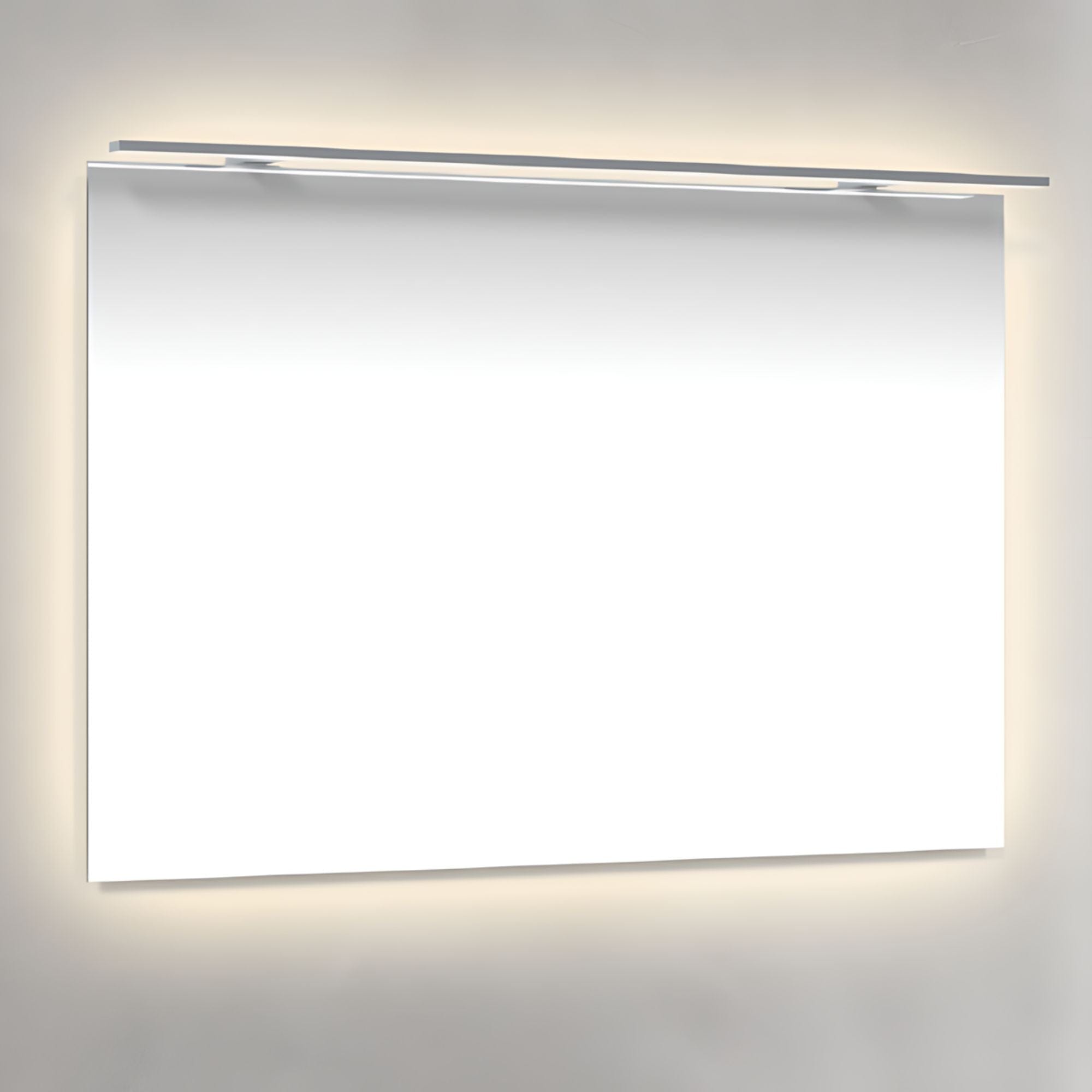 Macro Design Speil T-belysning - med Ambilight Krom / 100cm Macro Design Baderomsspeil