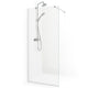 Macro Design SPIRIT Dusj Skjermvegg Fast Hvit / 67cm / Klart glass Macro Design Dusjvegg BUN-DSVV67VKL