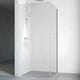 Macro Design SPIRIT Dusjhjørne Rett - med knott Hvit matt / 70x70cm / Klart glass Macro Design Dusjhjørne BUN-DHSIV707KL