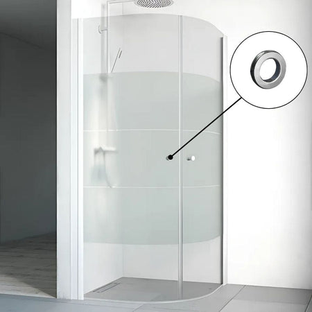 Macro Design SPIRIT Dusjhjørne Rund med hullgrep