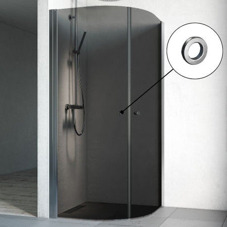 Macro Design SPIRIT Dusjhjørne Rund med hullgrep