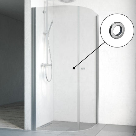 Macro Design SPIRIT Dusjhjørne Rund med hullgrep