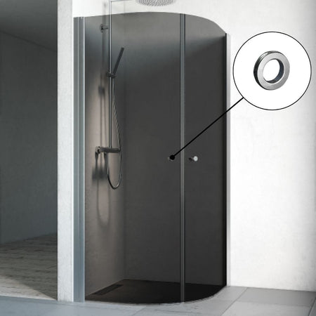 Macro Design SPIRIT Dusjhjørne Rund med hullgrep