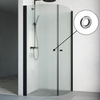 Macro Design SPIRIT Dusjhjørne Rund med hullgrep