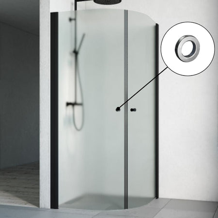 Macro Design SPIRIT Dusjhjørne Rund med hullgrep