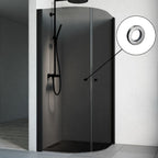 Macro Design SPIRIT Dusjhjørne Rund med hullgrep