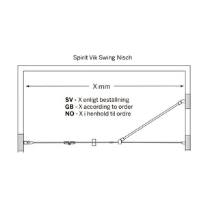 Macro Design SPIRIT Nisjedusj Vik Swing- med hullgrep