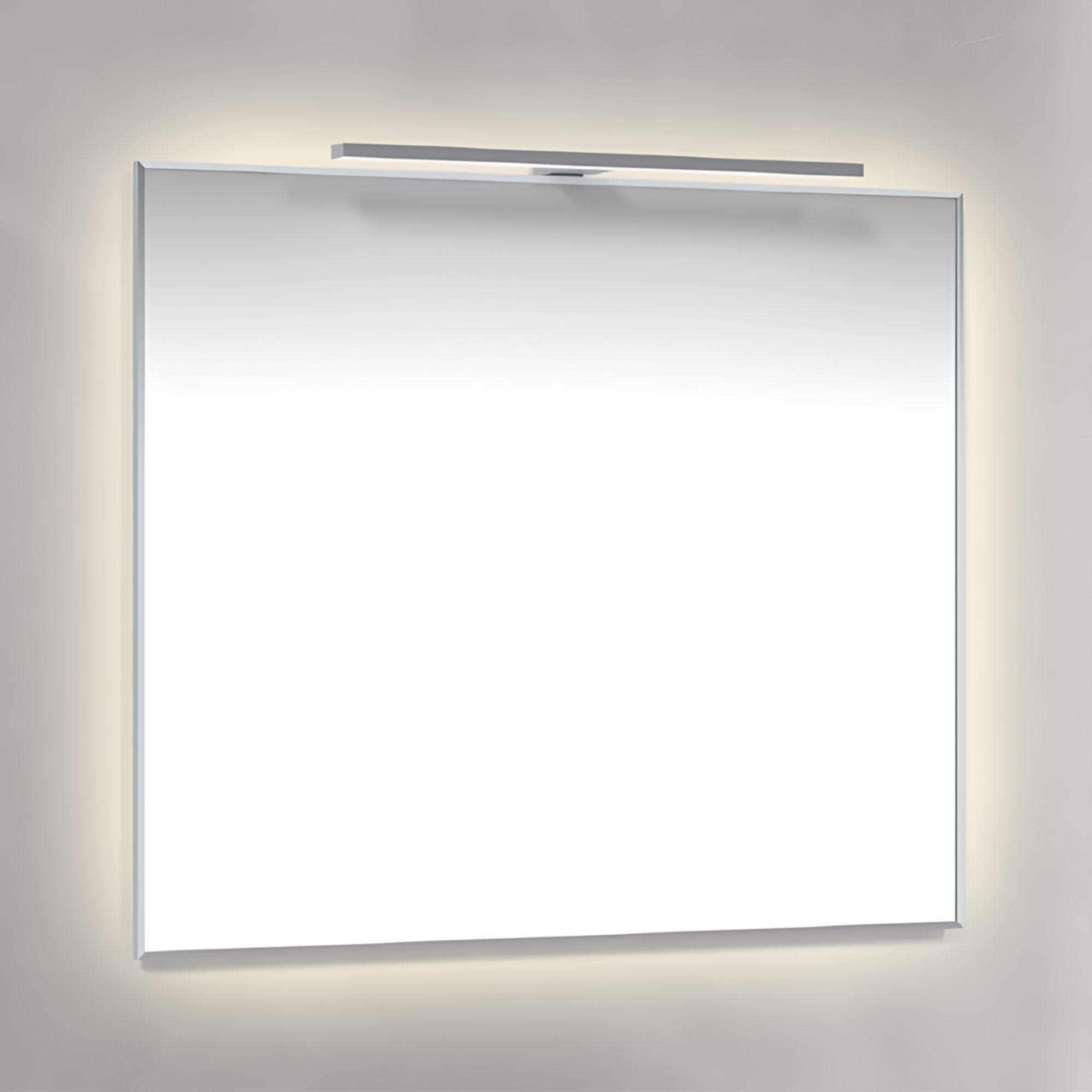 Macro Design T-belysning Rammespeil - med Ambilight Macro Design Baderomsspeil