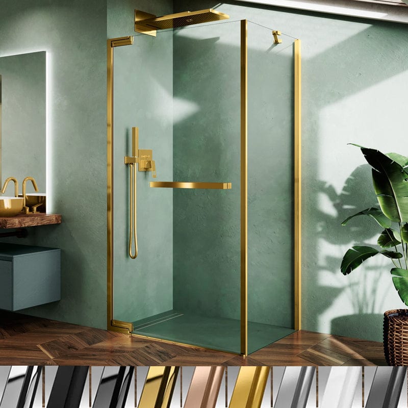 N180 G Slagdør for hjørne 80-100cm Novellini Dusjvegg