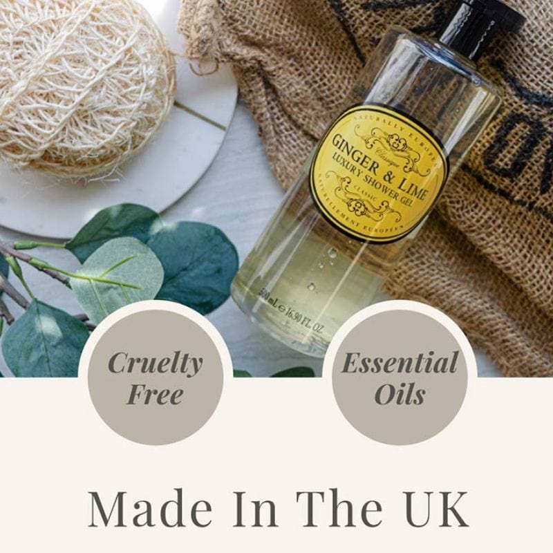 Naturally European Dusjgele 500ml Terrigeno Hudpleie