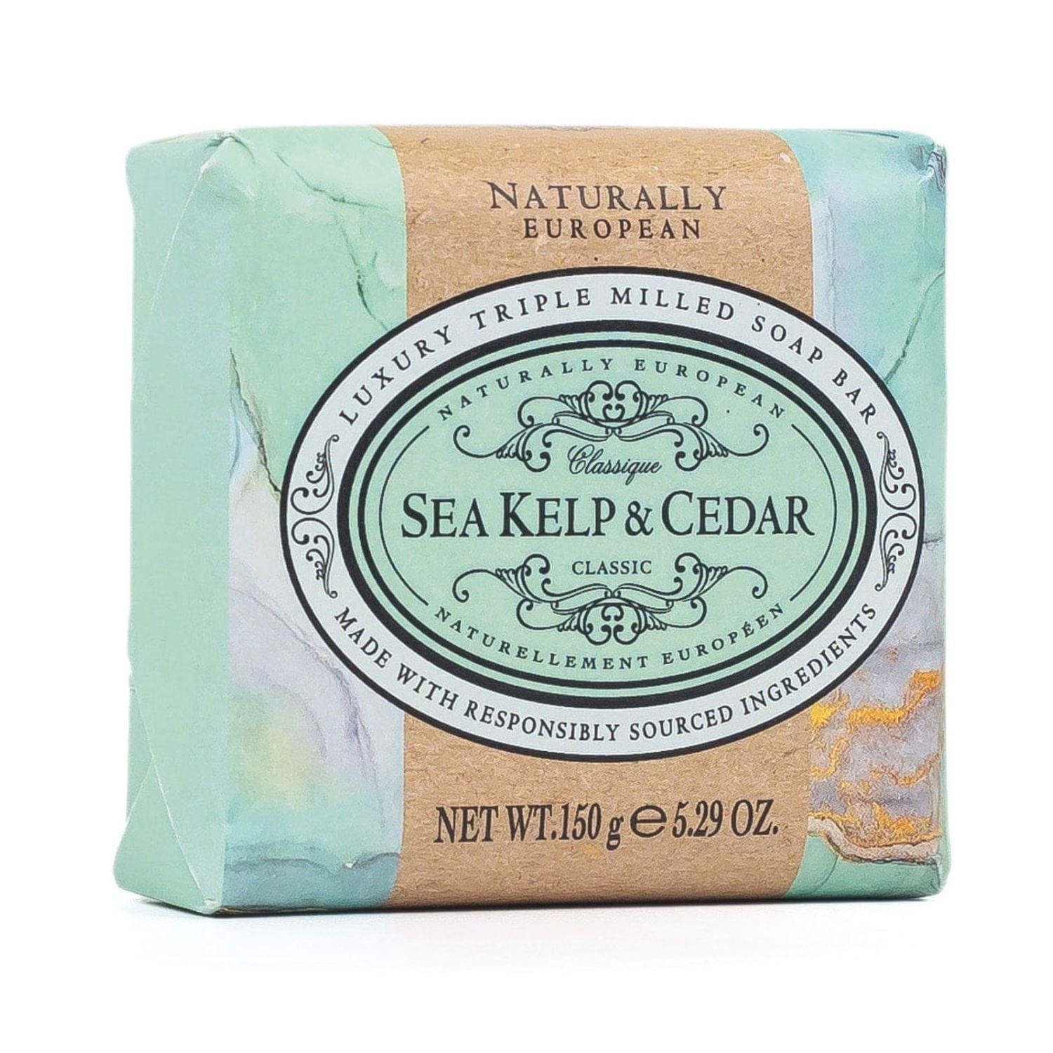 Naturally European Såpestykke 150g Sea Kelp Terrigeno Hudpleie TER-NE92001