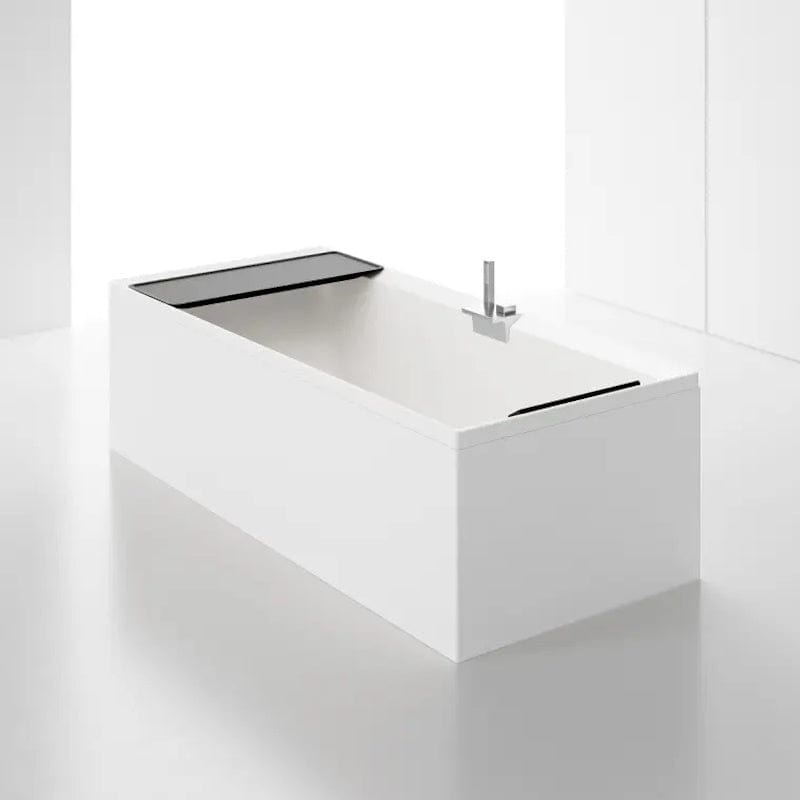 Novellini Divina Badekar Med Panel Hvit / 170x70cm Front&Endepanel Firkantet badekar